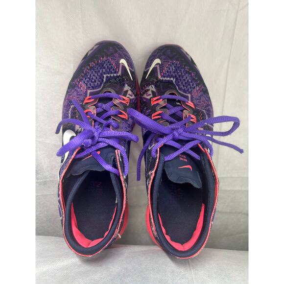 Nike Free 5.0 TR Fit 4 Black/Purple/Pink Women’s Size 8 - Picture 8 of 10